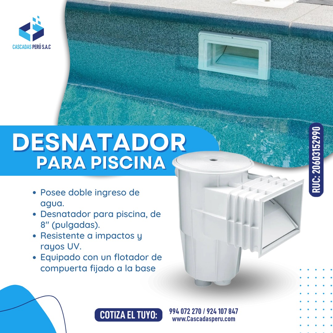 EQUIPOS Y ACCESORIOS DE PISCINA - 